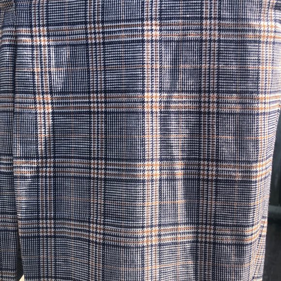 FRANK AND OAK PLAID SLACKS - Picture 2 of 2